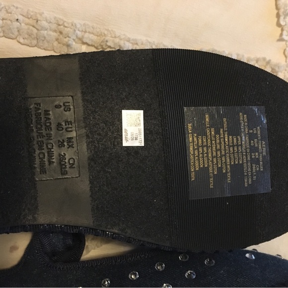 Aerie Blue Mary Jane Flats with Silver Accents - Picture 10 of 11